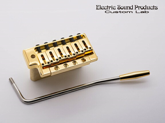 【ESP Parts】［ESP Custom Lab］ESP FLICKER-III Gold［カスタムラボ/パーツ/フリッカースリー/フリッカーIII/6弦用/トレモロユニット/ゴールド]【受注生産】【お買い物マラソン！ポイント5倍！～7/26（日）01:59まで】｜BIGBOSS