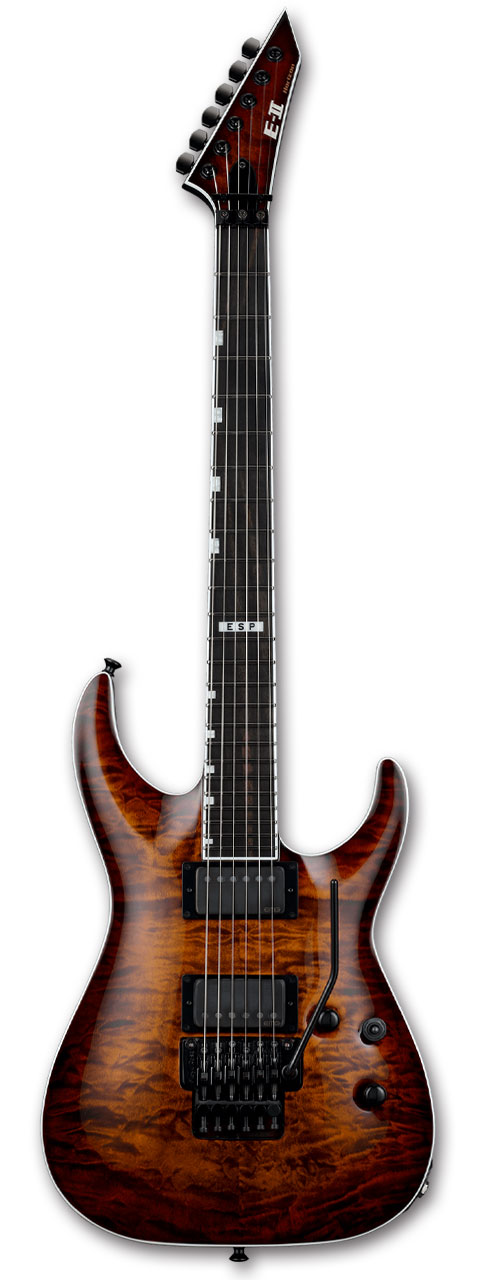 E-II HORIZON FR-II / Tiger Eye Sunburst [ホライゾンタイプ][エレキギター][EMGピックアップ][国産,MADE IN JAPAN] [メンテナンス無料] 【予約商品】｜BIGBOSS