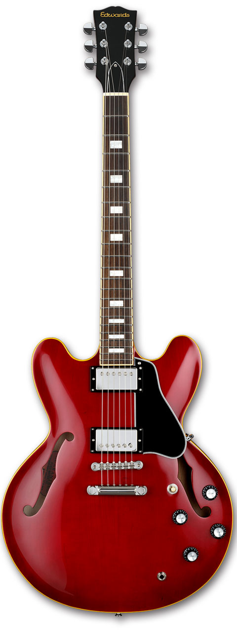 Edwards E-SA セミアコ ダンカン エドワーズ Gibson 335 Edwards E-SA-160 LTS TBS 税込販売価格 ￥99,800- 新品特価