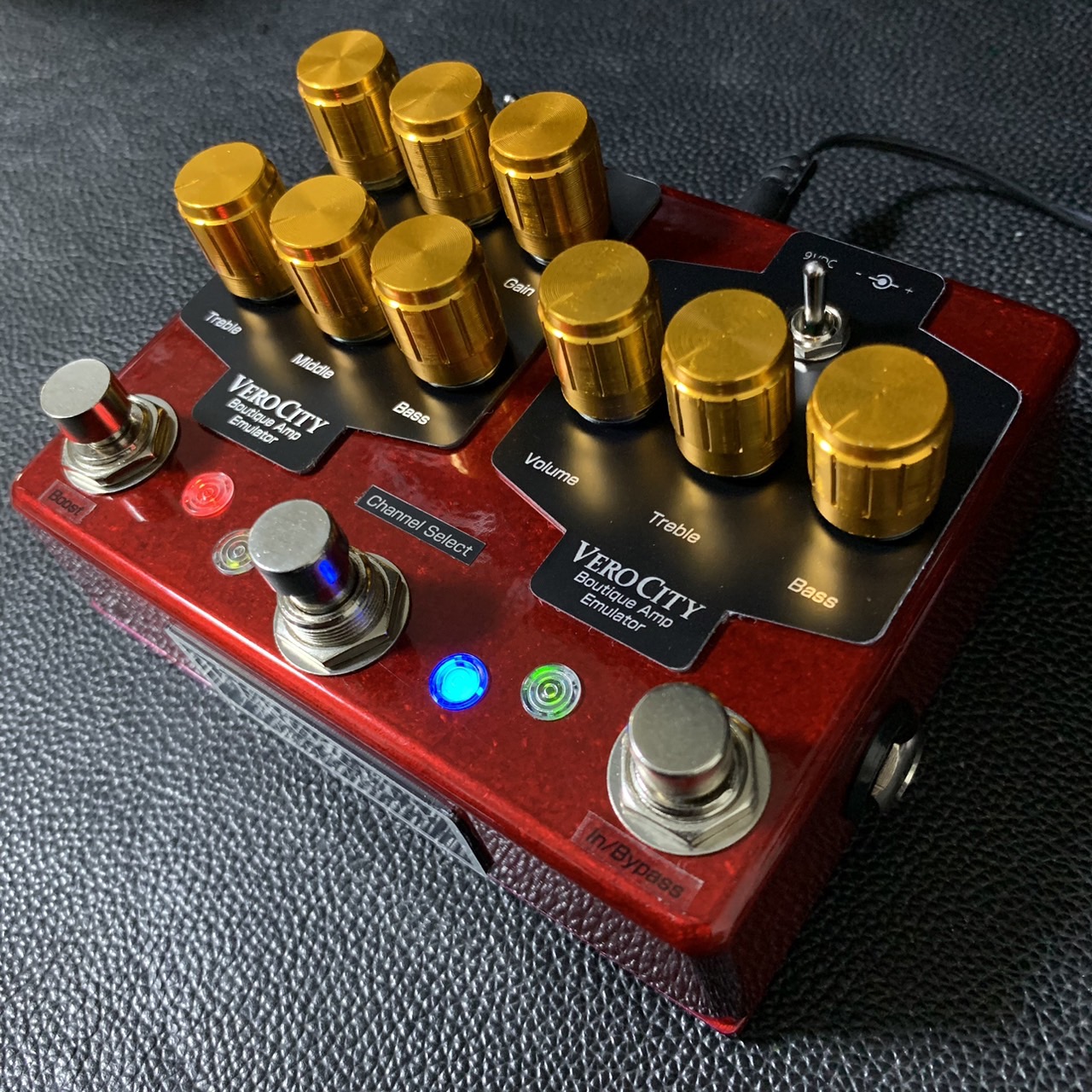 VeroCity Effects Pedals VeroTwin Premium FRD-SP [ベロシティエフェクツペダルズ]【受注生産】【お買い物マラソン！ポイント5倍！～7/26（日）01:59まで】｜BIGBOSS