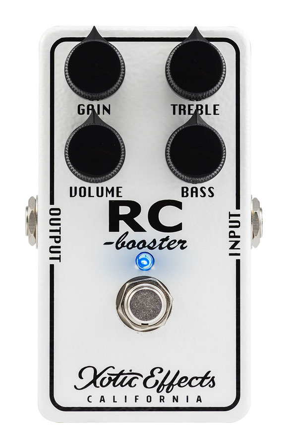 Xotic RC Booster スコット・ヘンダーソン シグネイチャーペダル スコヘン”シグネイチャーペダル・Xotic RC Booster SHの新色が