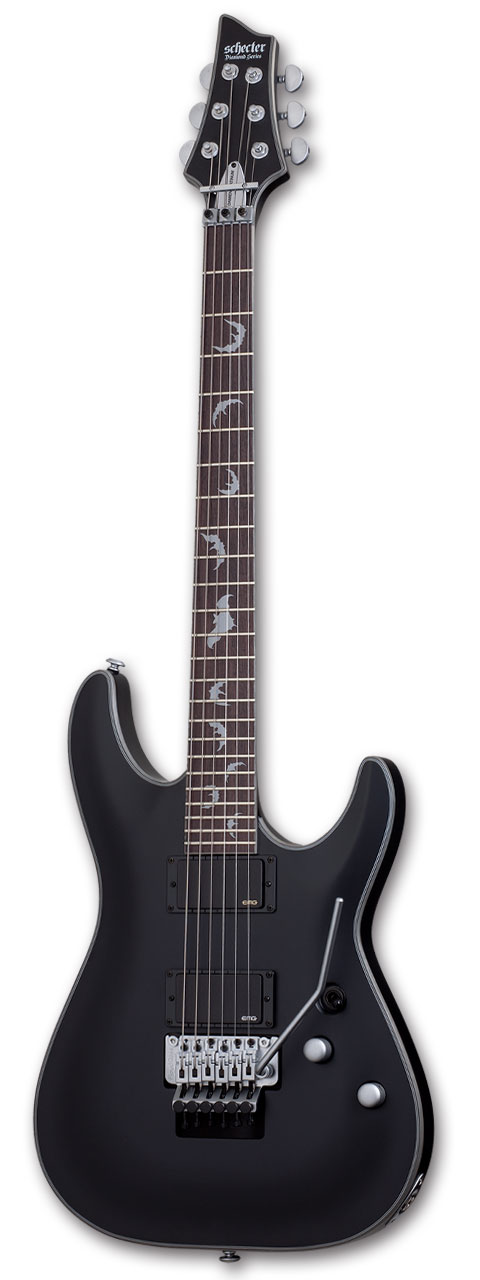 SCHECTER AD DM-FR/SBK AD DM-FR 6弦エレキギター エレキギター】SCHECTER/AD-DM-PTM-FR SBK DAMIEN PLATINUM-6FR