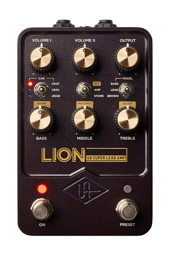 楽天市場】UNIVERSAL AUDIO UAFX LION '68 SUPER LEAD AMP PEDAL 安心
