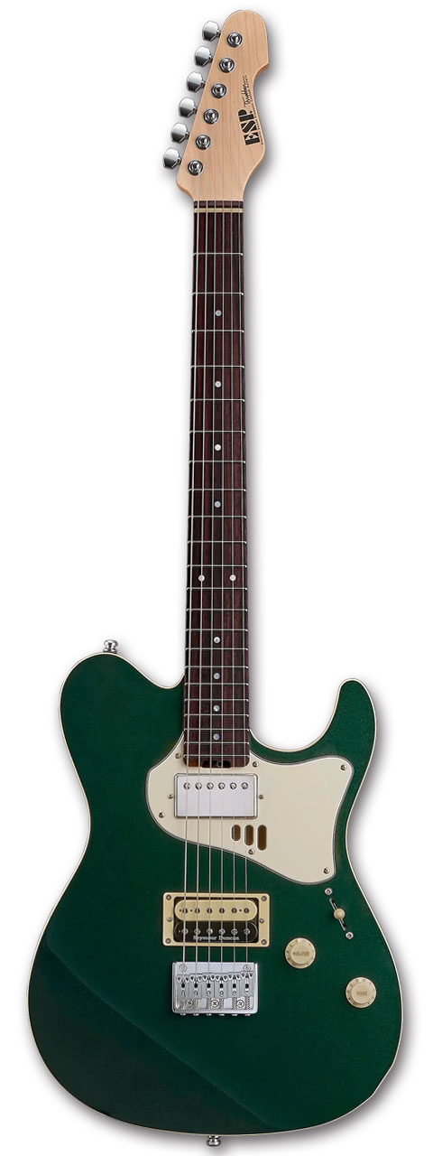 【仕様変更】ESP THROBBER-STD / Dark Metallic Green [イーエスピー][スローバー][エレキギター][国産,MADE IN JAPAN][ダークメタリックグリーン] [メンテナンス無料] 【受注生産】｜BIGBOSS