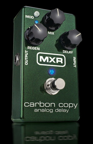 ギター MXR ILD169 ILOVEDUST CARBON COPY MXR® ILOVEDUST CARBON COPY® ANALOG DELAY - Dunlop