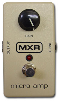 MXR / M133 Micro Amp【お買い物マラソン！ポイント5倍！～7/26（日）01:59まで】｜BIGBOSS