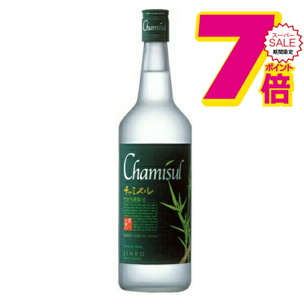 楽天市場】JINRO ジンロ チャミスル 韓国焼酎 焼酎甲類 22度 700ml 瓶