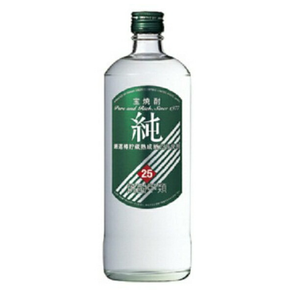 【本州のみ 送料無料】宝焼酎 純 25度 720ml×1ケース（12本）《012》 『FSH』