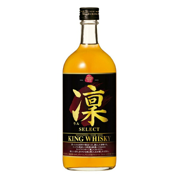 ウイスキー  楽天市場】宝 キングウイスキー 凛（りん） セレクト 37度 720ml