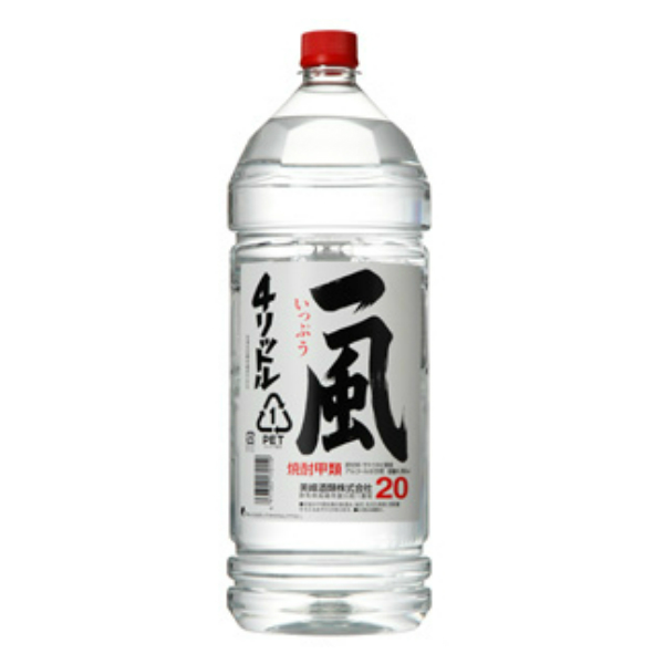 楽天市場】【本州のみ 送料無料】美峰酒造 一風 25度 4000ml×1ケース（4本）《004》【家飲み】 : 酒のビッグボス