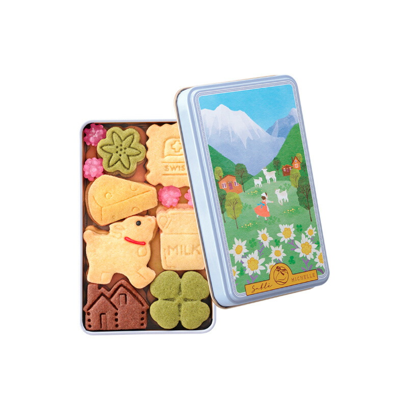 【楽天市場】Michelle ヴォヤージュサブレ サブレミシェル サブレ スイス Switzerland 16枚入 東京お土産 父の日