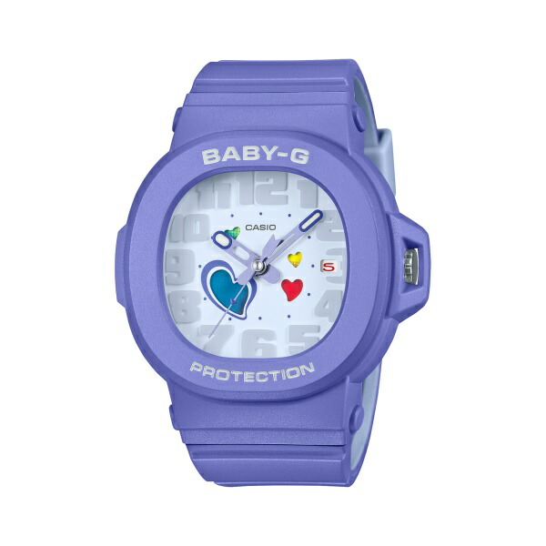 【ポイントバックCP】国内正規品 CASIO BABY-G カシオ ベビーG PLAYFUL HEARTS SERIES ショックレジスト 10気圧防水 レディース腕時計 BGA-10-6AJF