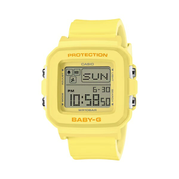 【ポイントバックCP】国内正規品 CASIO BABY-G カシオ ベビーG 耐衝撃構造 10気圧防水 ストラップ付専用ホルダー レディース腕時計 BGD-10KH-9JR