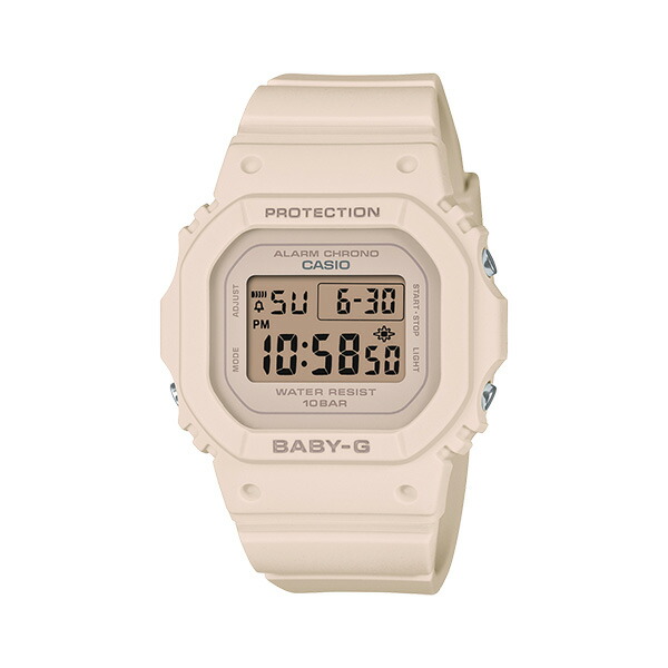 【ポイントバックCP】国内正規品 CASIO BABY-G カシオ ベビーG スクエア 10気圧防水 レディース腕時計 BGD-565U-4JF