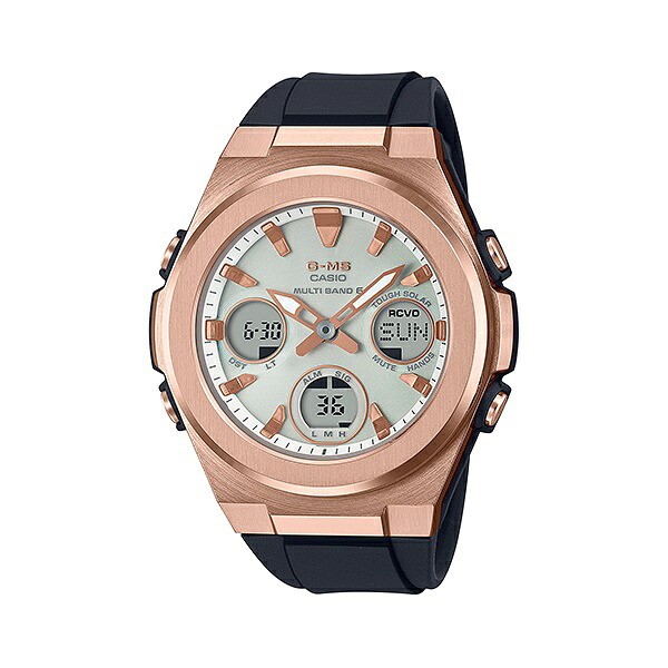 【エントリーで最大100％ポイントバックCP!!】国内正規品 CASIO BABY-G カシオ ベビーG G-MS アナデジ 電波ソーラー ブラック レディース腕時計 MSG-W600G-1AJF｜BIG BOYS