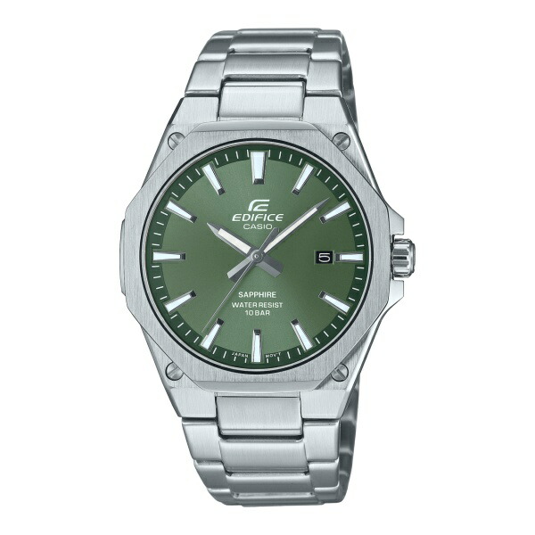 【9日20時~エントリーでポイント15倍】国内正規品 CASIO EDIFICE カシオ エディフィス 10気圧防水 アナログ 薄型 八角形 メンズ腕時計 EFR-S108DJ-3AJF