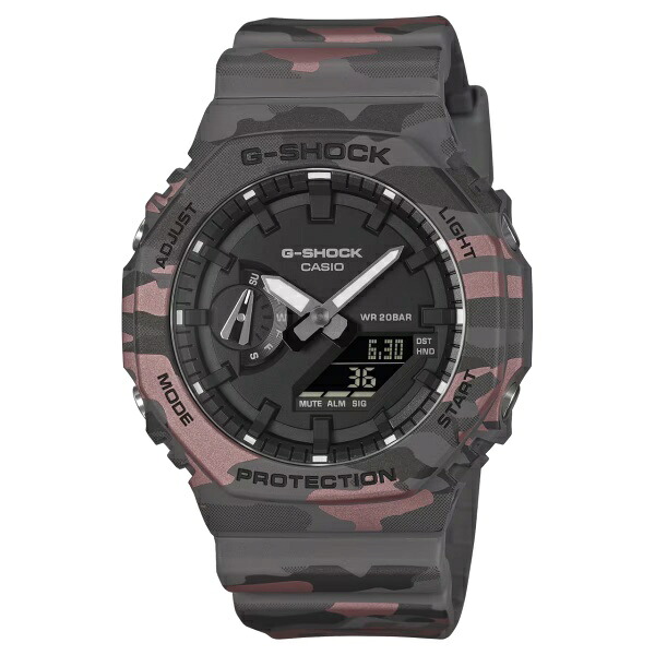 【ポイントバックCP】国内正規品 CASIO G-SHOCK カシオ Gショック アナデジ ショックレジスト バイオマスプラスチック メンズ腕時計 GA-2100CM-8AJF