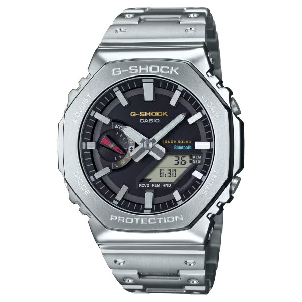 【ポイントバックCP】【ラッピング無料対象商品】国内正規品 CASIO G-SHOCK カシオ Gショック FULL METAL タフソーラー ショックレジスト 八角形 メンズ腕時計 GM-B2100SD-1CJF