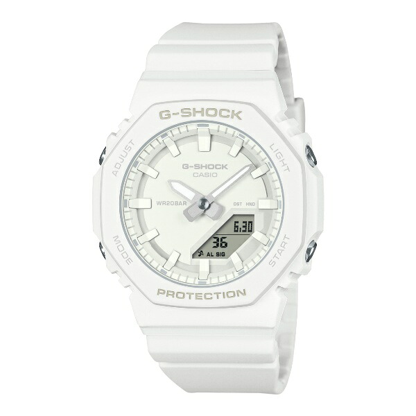 【10日まで!エントリーで尖んがり15倍】国内置き目品 CASIO G-SHOCK カシオ Gぼうぜん自失 ワントーンカラー 白いこと 20空圧雨合羽 ユニ一発やるウオッチ GMA-P2100-7AJF