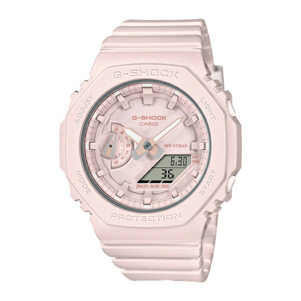 国内置き目品 CASIO G-SHOCK カシオ Gぼうぜん自失 アナデジ 八角形 小型 薄型 ワントーンカラー ユニ一発やるウオッチ GMA-S2100BA-4AJF