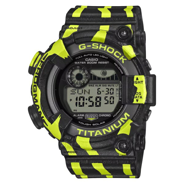 【ポイントバックCP】【ラッピング無料対象商品】国内正規品 CASIO G-SHOCK カシオ Gショック MASTER OF G マスターオブG FROGMAN タフソーラー メンズ腕時計 GW-8200TPF-1JR