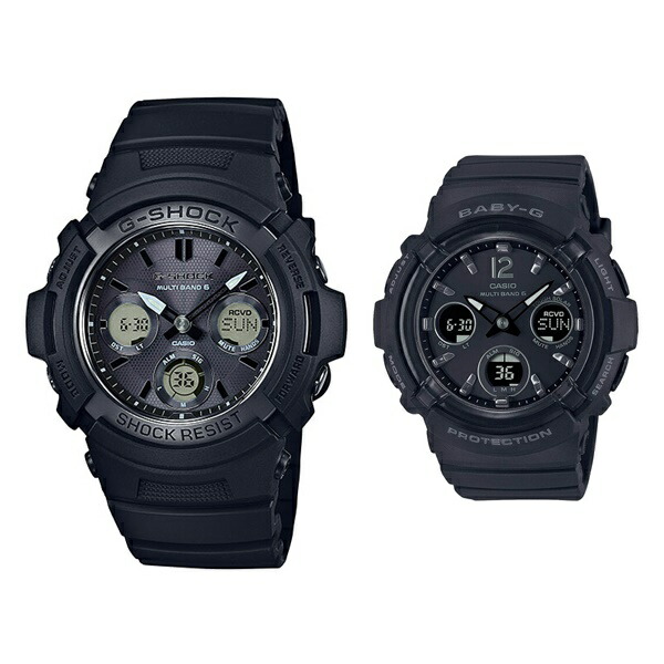 【ポイントバックCP】国内正規品 CASIO G-SHOCK BABY-G カシオ Gショック ベビーG ペアウォッチ AWG-M100SBB-1AJF BGA-2800-1AJF PAIR-CASIO-030