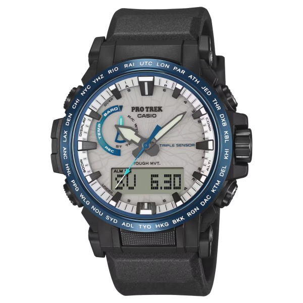 【10日まで!エントリーで尖んがり15倍】国内定め事品 CASIO PRO TREK カシオ プロトレック Climber Line 八幡平ドラゴンアイ 電磁波時辰儀 メンズウオッチ PRW-61D-2JF