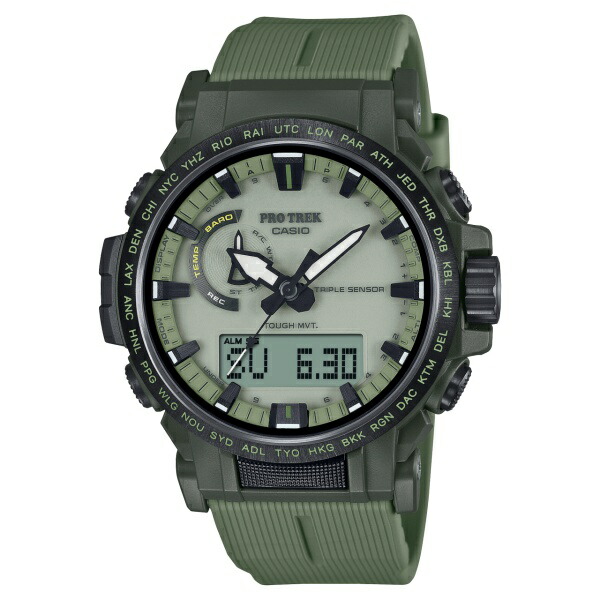 【10日まで!エントリーで尖んがり15倍】【ラッピング無料客体商いもの】国内定め事品 CASIO PRO TREK カシオ プロトレック Climber Line 電磁波ソーラー トリプル検出器 メンズウオッチ PRW-61LD-3JF