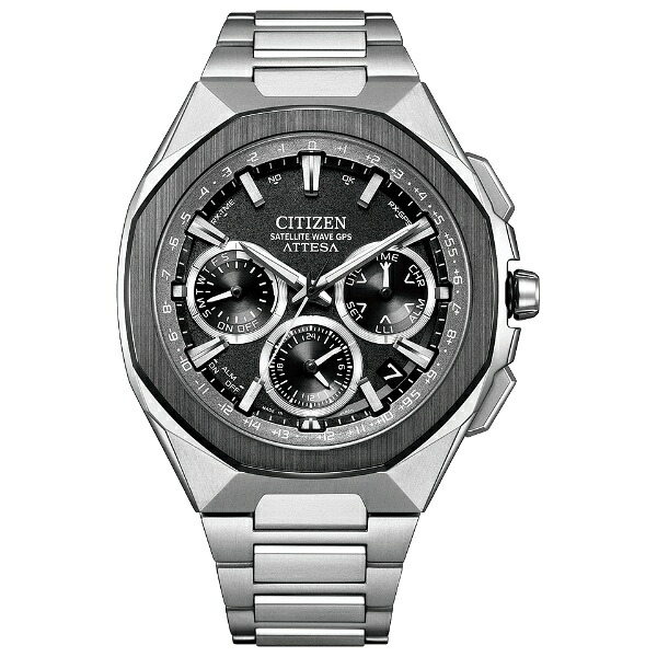 【エントリーで最大100％ポイントバックCP!!】【ラッピング無料対象商品】CITIZEN ATTESA シチズン アテッサ ACT Line スーパーチタニウム エコドライブ GPS衛星電波時計 メンズ腕時計 CC4104-53E｜BIG BOYS