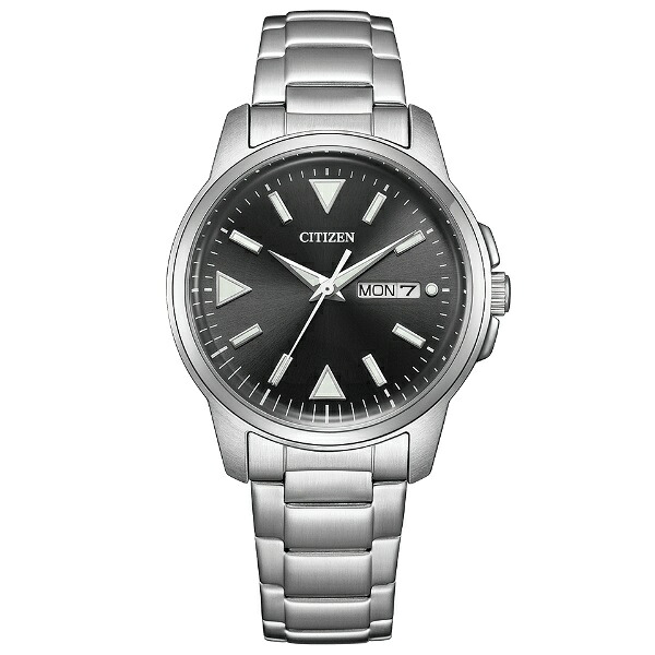 【ポイントバックCP】【ラッピング無料対象商品】CITIZEN COLLECTION シチズンコレクション デイ＆デイト 3針タイプ エコドライブ メンズ腕時計 BM8180-62E