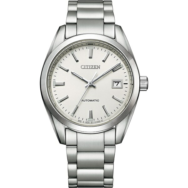 【ラッピング無料客体商いもの】CITIZEN COLLECTION シチズン寄せあわせ 機械類式 シースルーバック しろがね色 メンズウォッチ NB1050-59A