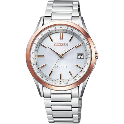 【ポイントバックCP】【ラッピング無料対象商品】CITIZEN EXCEED シチズン エクシード ワールドタイム電波時計 メンズ腕時計 CB1114-52A