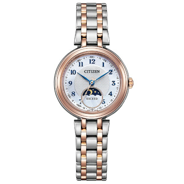【どんぐり】Citizen エクシード　レディス エコ・ドライブ電波時計 EXCEED(CITIZEN) シチズン エクシード ExCEED 夜の雪 500本限定