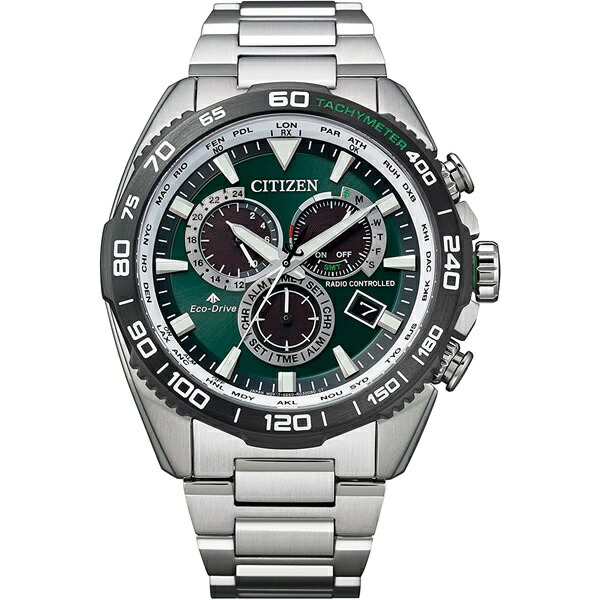 【ポイントバックCP】【ラッピング無料対象商品】CITIZEN PRO MASTER シチズン プロマスター LANDシリーズ エコドライブ シルバー メンズ腕時計 CB5034-91W