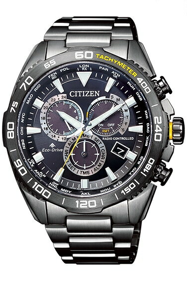 【ポイントバックCP】【ラッピング無料対象商品】CITIZEN PRO MASTER シチズン プロマスター エコドライブ 電波時計 ダイレクトフライト メンズ腕時計 CB5037-84E