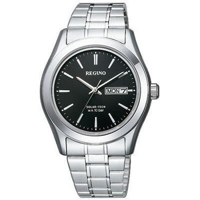 【ポイントバックCP】【ラッピング無料対象商品】CITIZEN REGUNO シチズン レグノ ソーラーテック メンズ腕時計 KM1-211-51