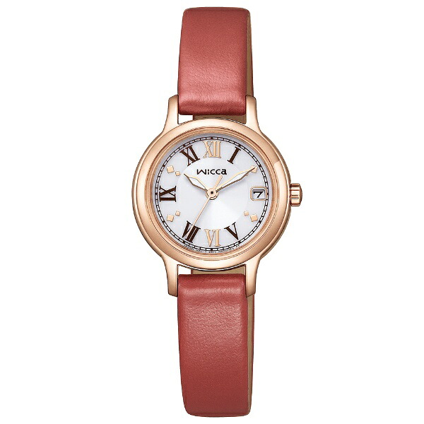 【ポイントバックCP】【ラッピング無料対象商品】CITIZEN wicca シチズン ウィッカ ソーラーテック ECOPET レディース腕時計 KH4-963-14