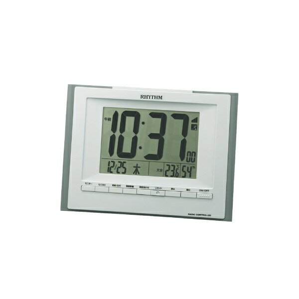 楽天市場】リズムRHYTHM 目覚まし時計 デジタル時計 ケロクロック2