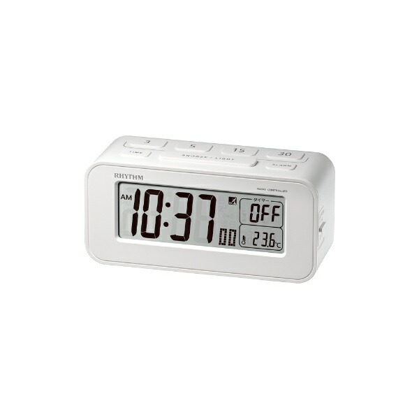 楽天市場】リズムRHYTHM 目覚まし時計 デジタル時計 ケロクロック2