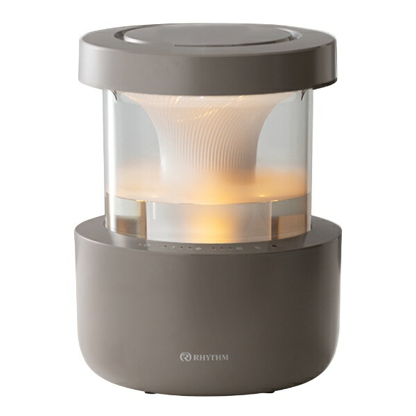 【10日まで!エントリーで尖んがり5倍】RHYTHM 音楽的リズム MIST 350 加湿器 洗い分かりやすい 貯蔵タンクかわき切る役立つこと ウォーム薄墨色 9YYA29RH84