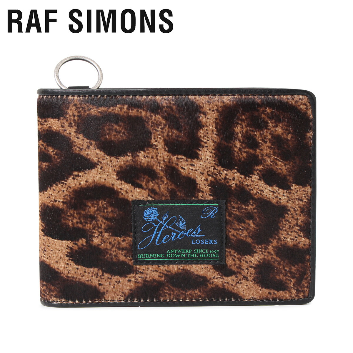 ラフシモンズ RAF SIMONS 財布 二つ折り メンズ WALLET WITH RING ブラウン 192-946 rs-192-946-06099_x.jpg