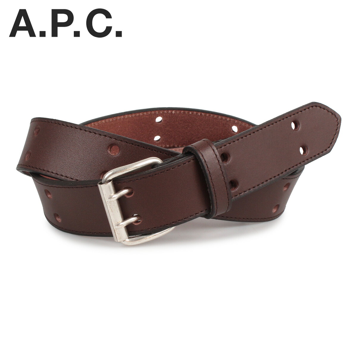 楽天市場】APC アーペーセー A.P.C. Paris Grain Leather Belt