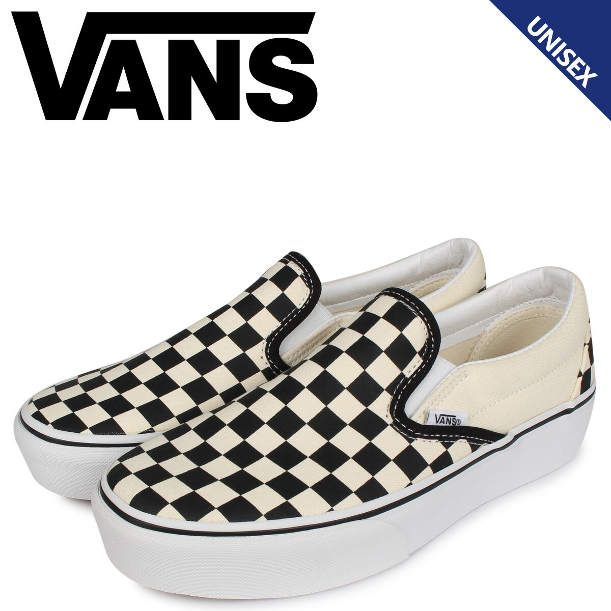 Vans Classic Slip On Platform バンズ スリッポン クラシック スニーカー メンズ レディース ヴァンズ 厚底 ホワイト 白 Vnebww 最安値級価格