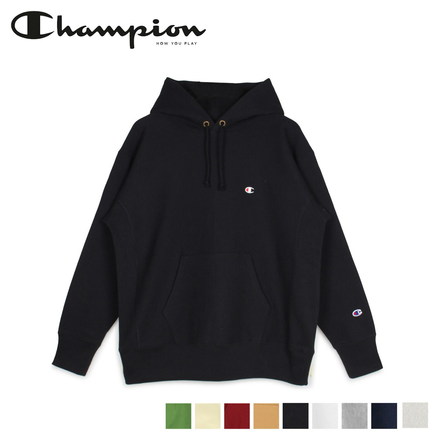 楽天市場】Champion チャンピオン リバースウィーブ パーカー