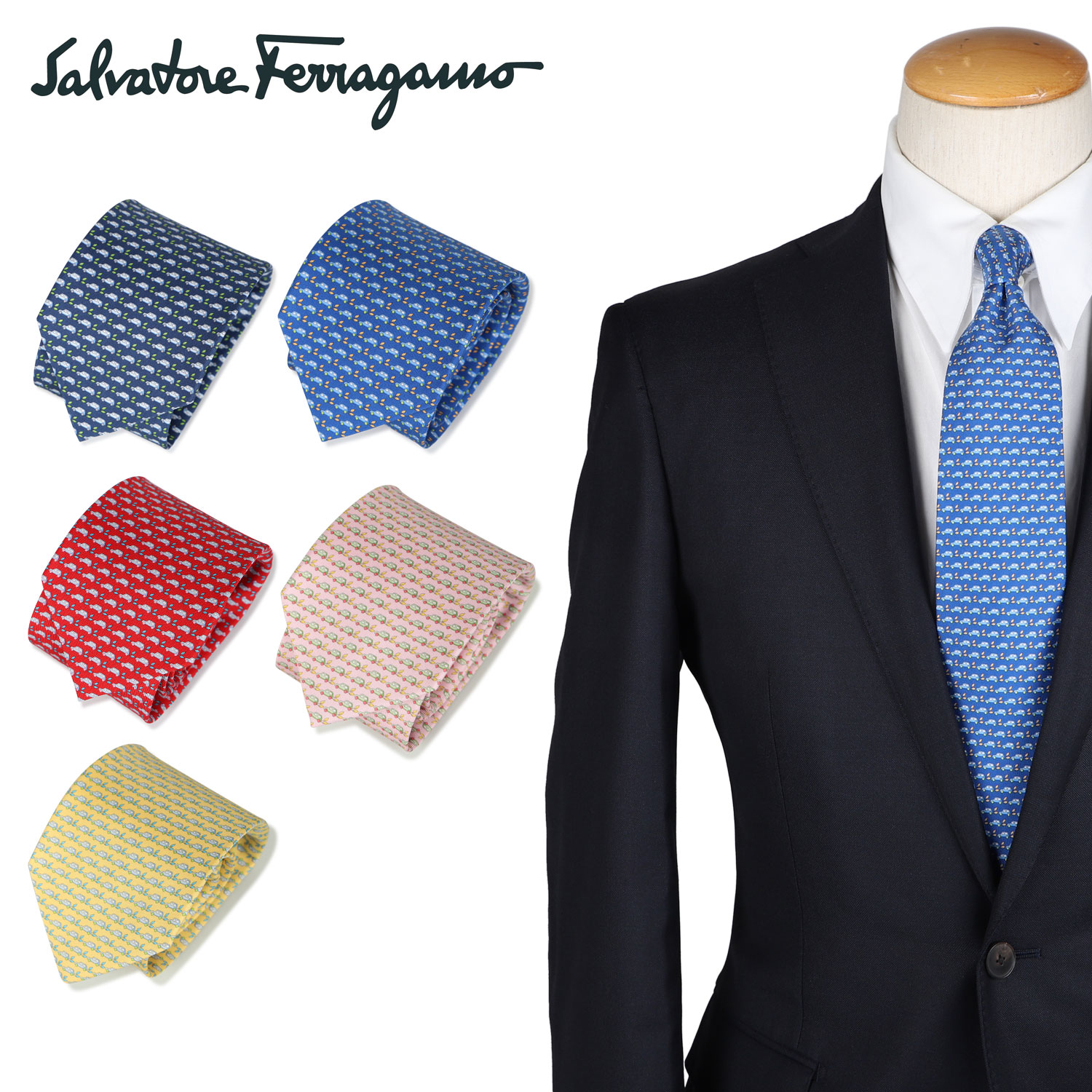 ファッション小物・ストライプストール・ストール・縞模様 Salvatore Ferragamo/サルヴァトーレフェラガモ ネクタイ - 通販 - www.stekautomotive.com