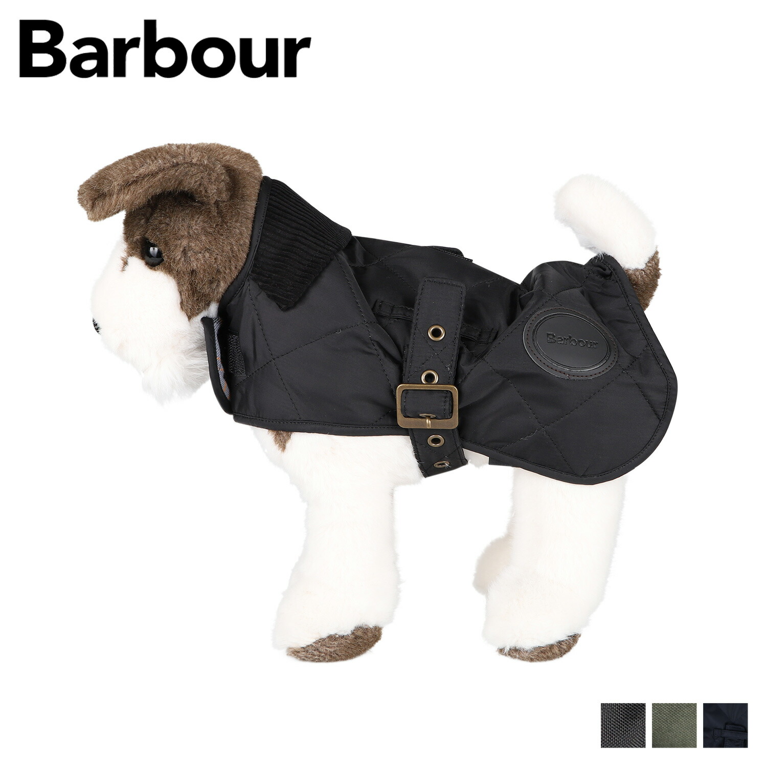 【楽天市場】Barbour Quilted Dog Coat バブアー ドッグウェア カジュアル 犬服 コート ブラック オリーブ ネイビー