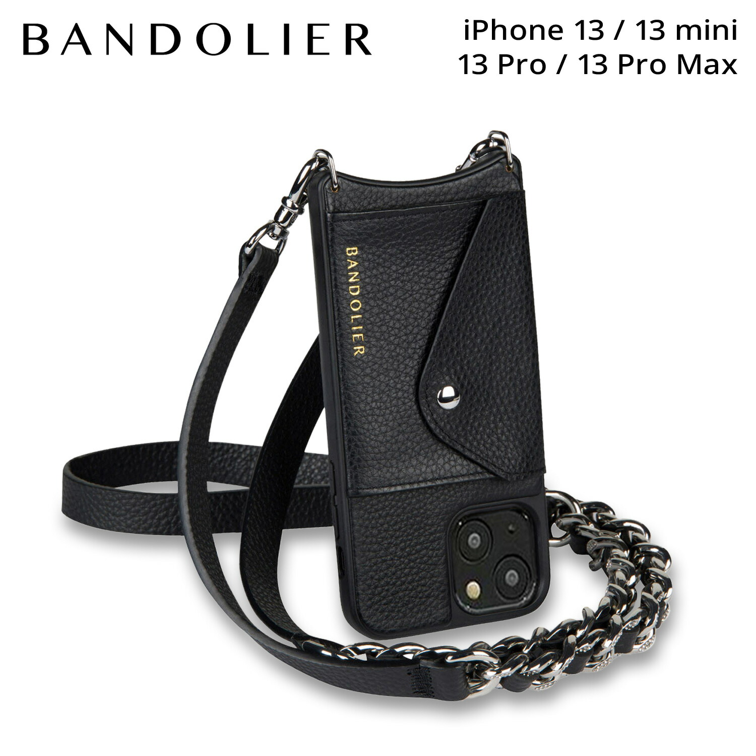 【楽天市場】BANDOLIER ANNA SIDE SLOT BLACK GOLD バンド 