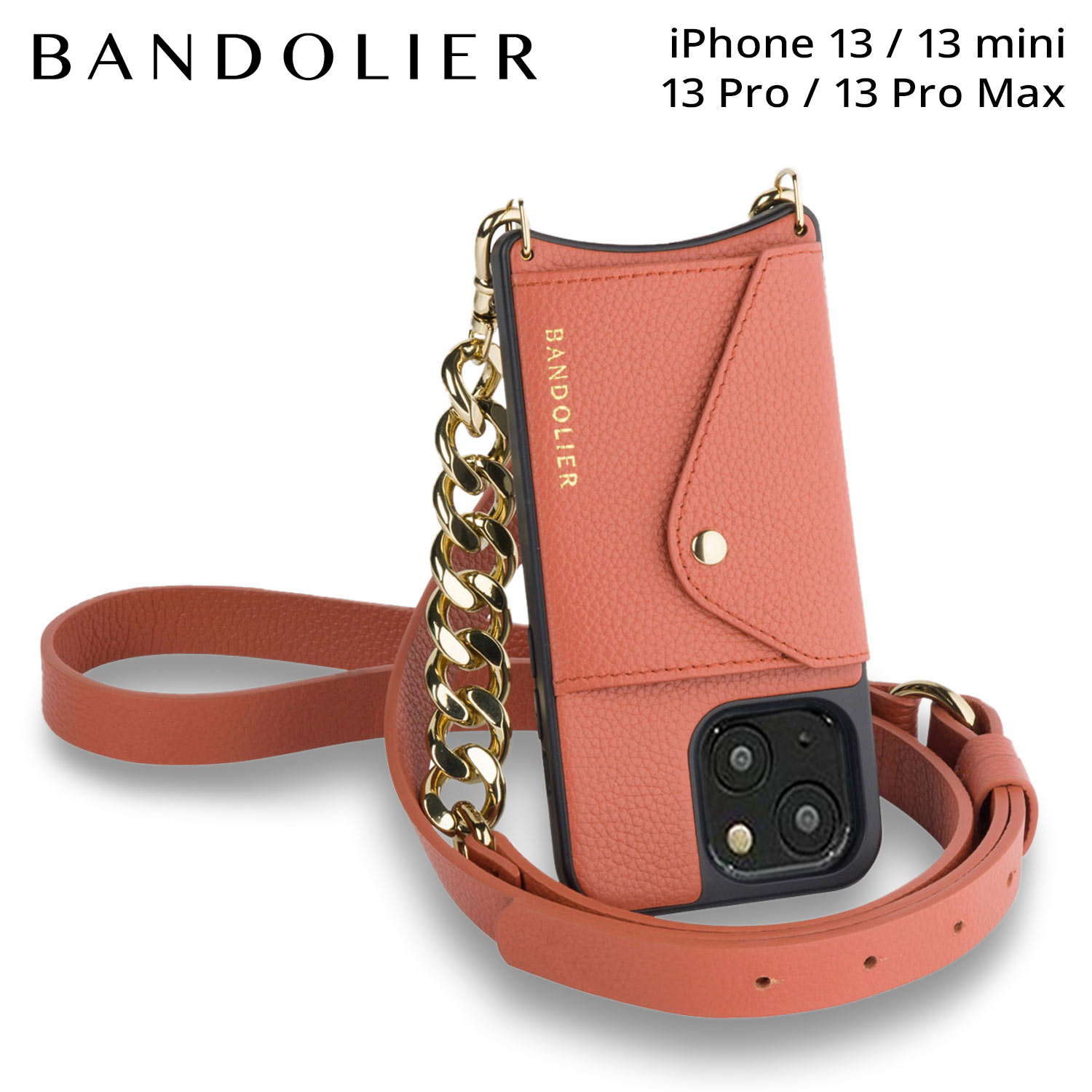 【最大1000円OFFクーポン】 BANDOLIER CHARLOTTE SIDE SLOT バンドリヤー スマホショルダー スマホケース iPhone 13 mini iPhone 13 13Pro iPhone 13 Pro Max アイフォン シャーロット サイドスロット クレー メンズ レディース 14CHA｜Findoriy