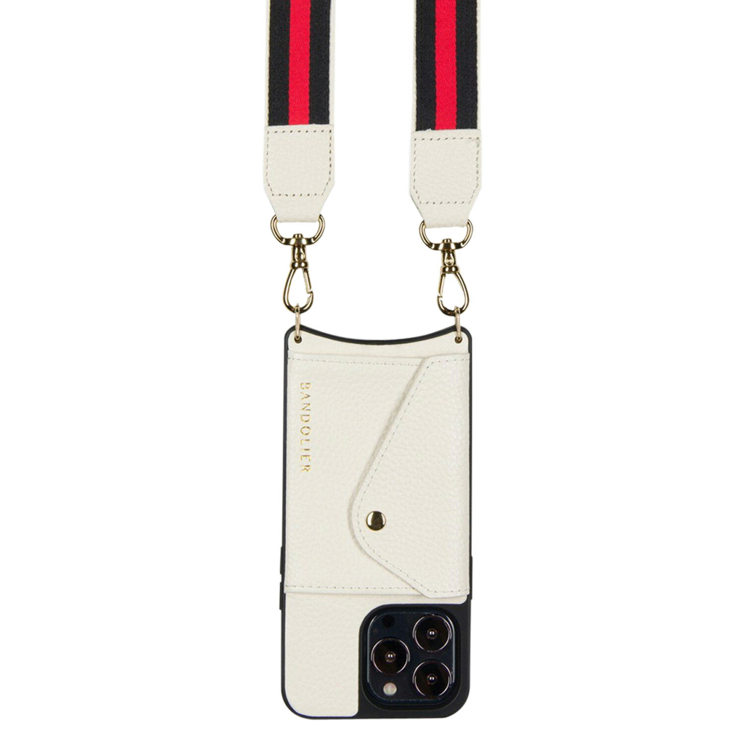【最大1000円OFFクーポン配布中】BANDOLIERKIMBERLYIVORYバンドリヤーiPhone1414ProiPhone14ProMaxiPhone14Plusケーススマホケース携帯ショルダーアイフォンキンバリーアイボリーメンズレディースホワイト白14KIM