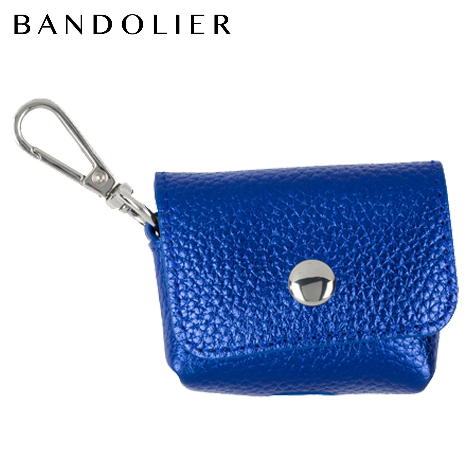 BANDOLIER AirPods Pro POUCH METALLIC BLUE バンドリヤー AirPods ポーチ スマホ 携帯 エアーポッズ プロ ポーチ メタリックブルー メンズ レディース ブルー 46AVE 母の日
